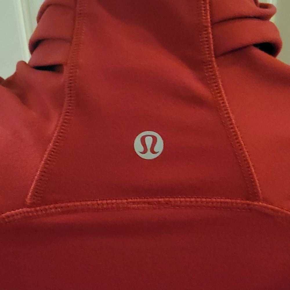 Red Asymmetrical Zip Jacket - Picture 9 of 12